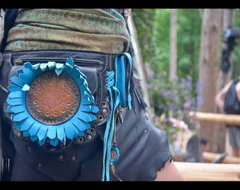 Large Sacred Geometry Pocket Belt main image 1