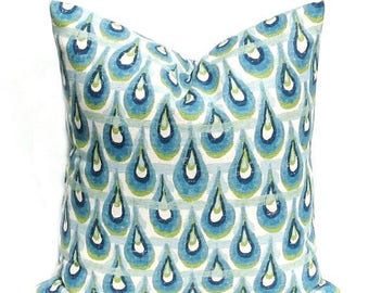 15% Off Sale Decorative Pillows, Euro Pillow Covers, Green Pillow, Euro Sham 24x24 Pillow Covers - Throw Pillows - Throw Pillow covers - Gr