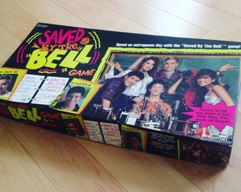 Vintage 1992 Saved By the Bell Boardgame