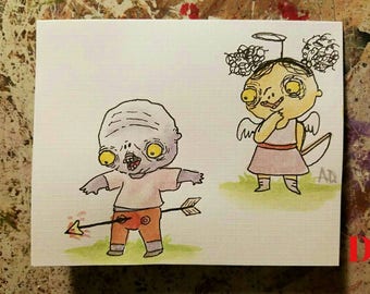 Creepy valentines | Etsy