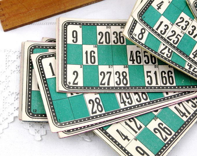 Vintage French Boxed Loto / Bingo Game Illustrated with Scene from North Africa With Cards and Tiles, Lottery Set from France, Dovetail Box Vintage French Boxed Loto / Bingo Game Illustrated with Scene from North Africa With Cards and Tiles, Lottery Set from France, Dovetail Box