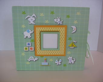 Baby Scrapbook, Gender Neutral, 24 pages, 8" by 8"