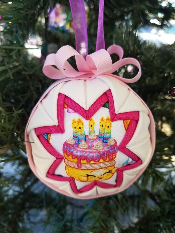 Shopkins Quilted Ornament