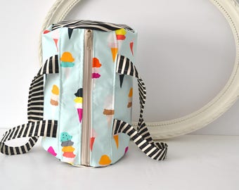 Kids Duffel Bag - Canvas Duffel Bag, Girls Duffle Bag, Camping Bag, Beach Bag, Dance Bag for Girls, Summer Bag, Small Duffle Bag, Tote bag