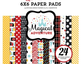 6x6 Echo Park Paper Pad - Magical Adventure