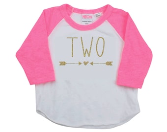 2nd birthday girl shirt