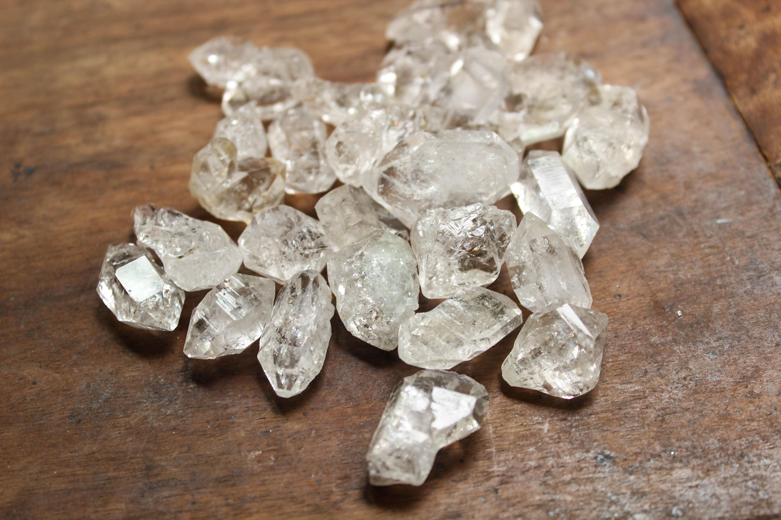 Raw Herkimer Diamond Clear Herkimer Diamonds Raw Clear