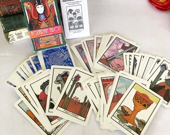 Aquarian Tarot Cards Deck Set Astrology, Collectable, Retro, David Palladini