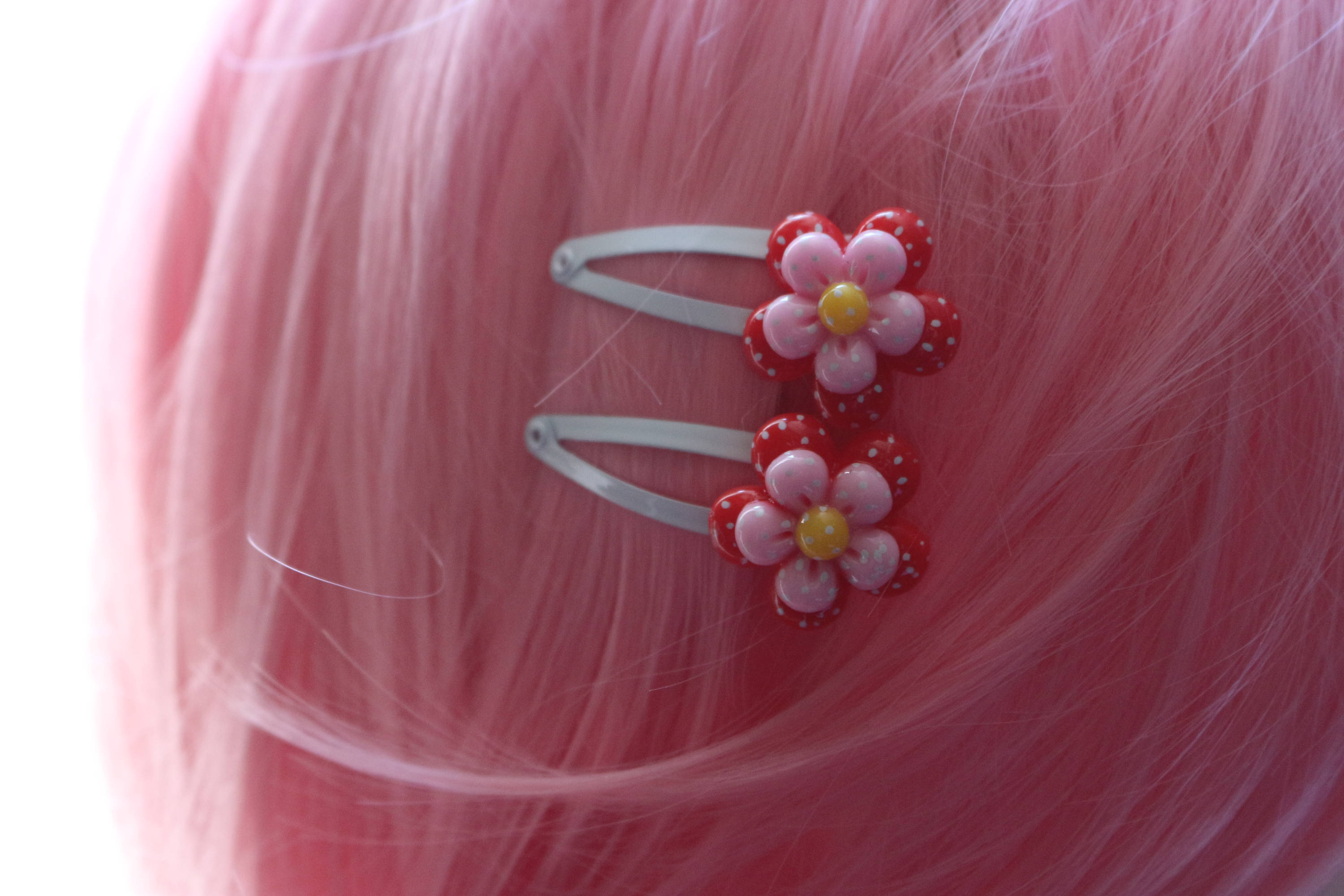 Cute Kawaii Flower Hair Clips