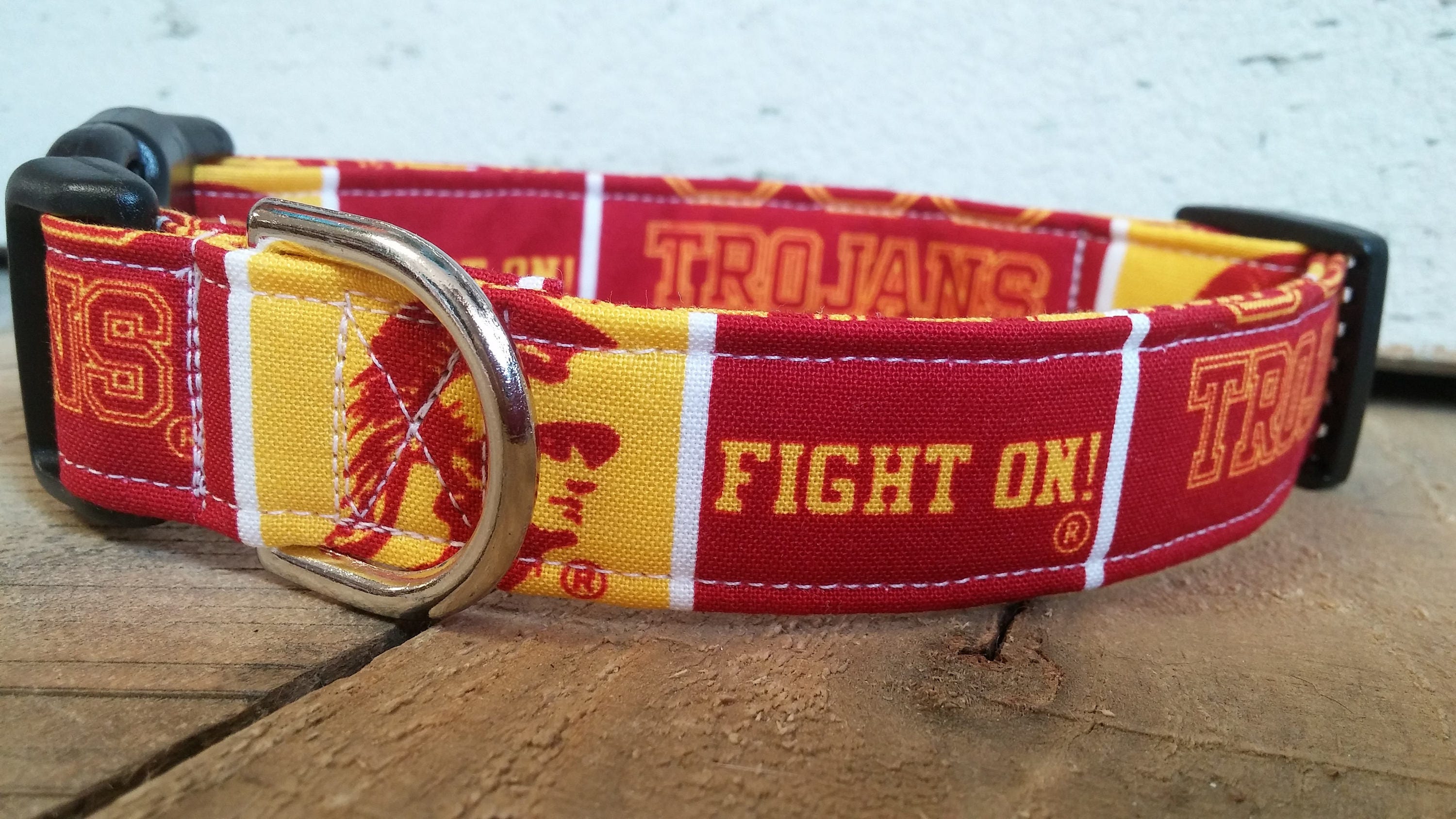 USC Trojans California dog collar USC dog collar Trojans dog