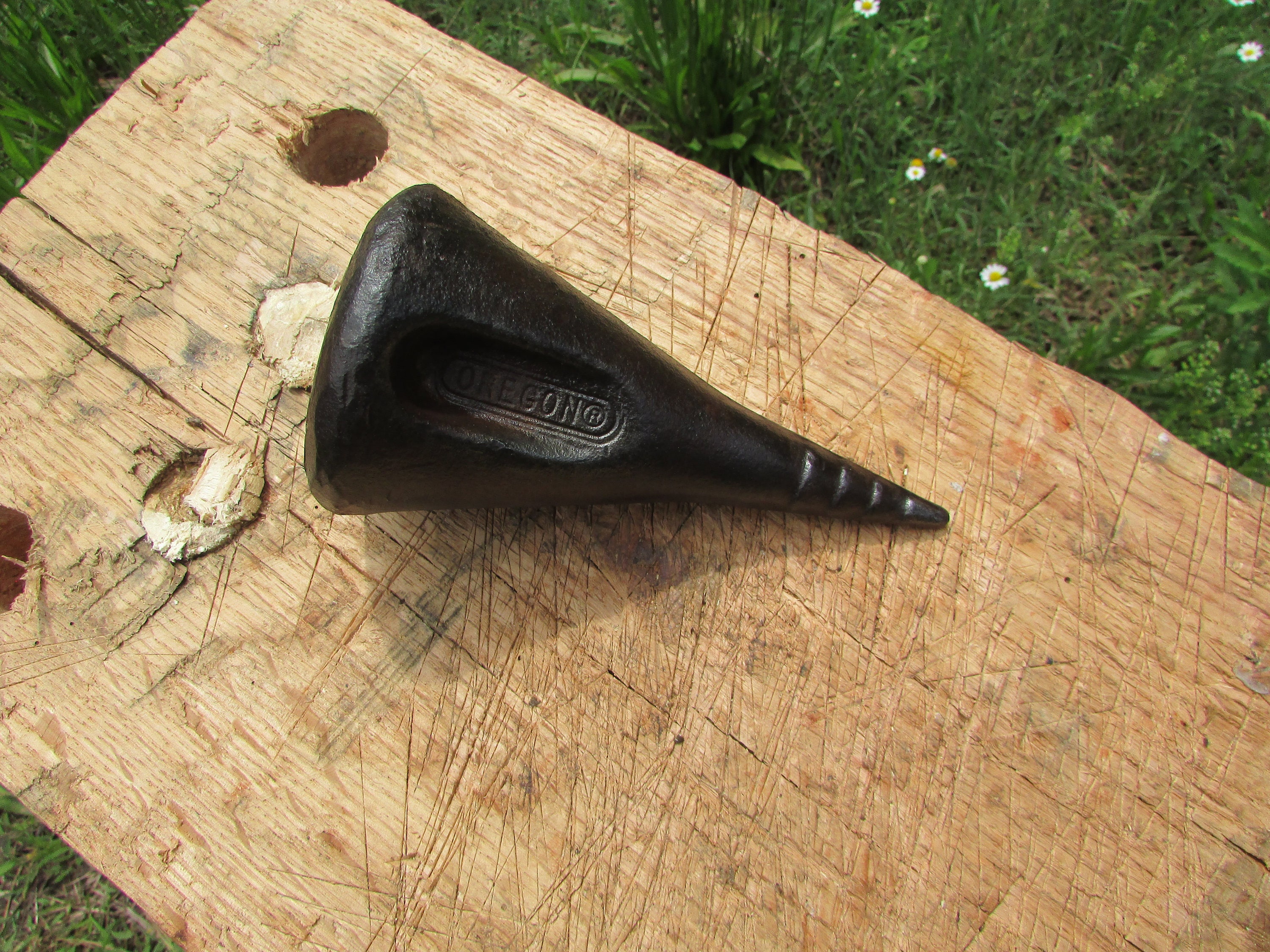 wood grenade wedge