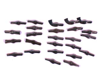 Assorted Shape Lino Cutting Blades Pack of 25 Metal Lino Cutters