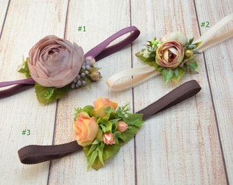 Toddler headband Flower baby headband Child headband Flower girl headband Baby girl headband Birthday headband Baby Photo Prop Baby shower