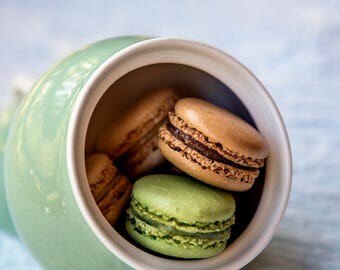 Kitchen Decor, Paris Photography, Laduree Macarons, French macarons, Macarons Print, Paris Food Photography, macaroons poster art print