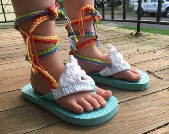 girls flip flops