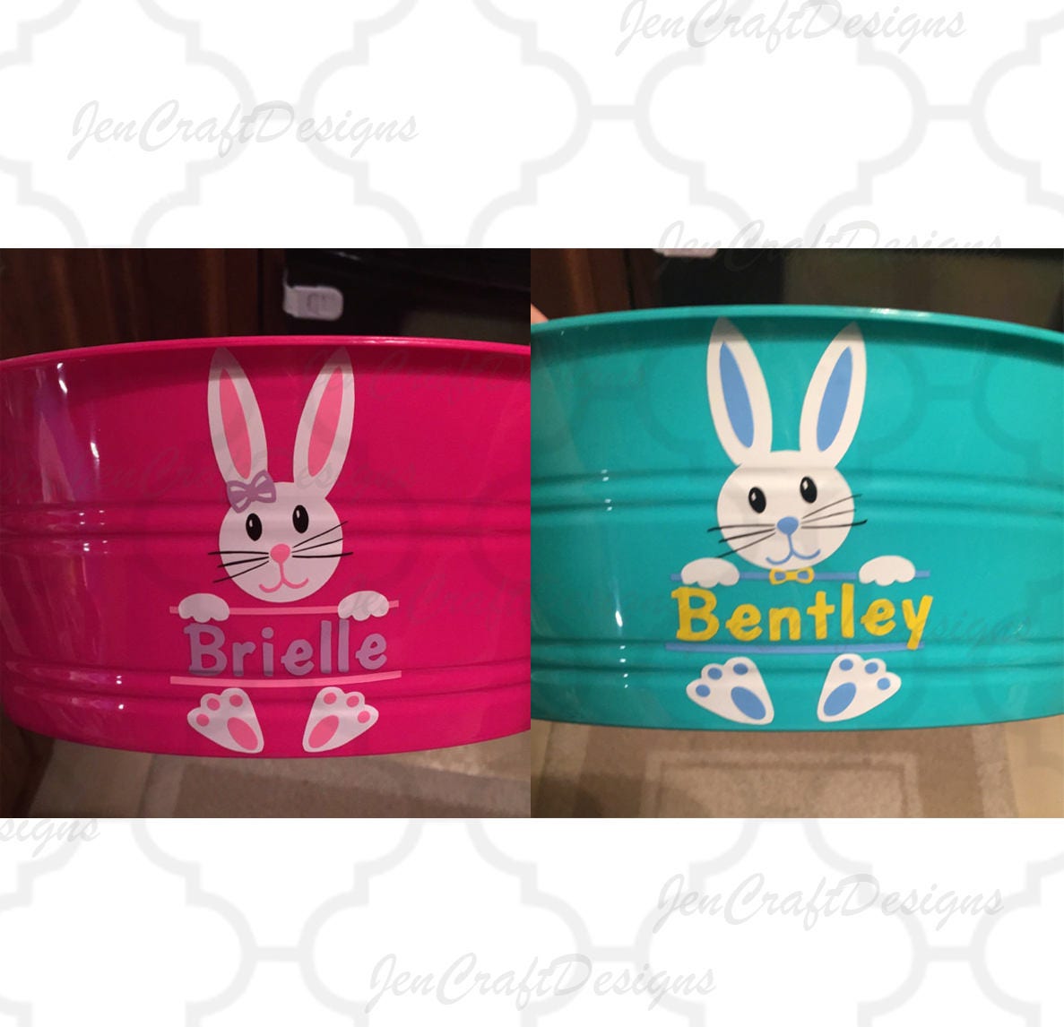 Download Easter Bunny Boy and Girl SVG,Circle monogram frames svg ...