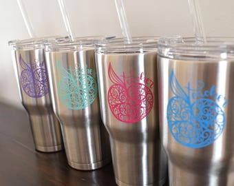 Teacher Gift Tumbler - Teacher gift, apple teacher gift, teacher water bottle, teacher mug, back to school gift, end of school, custom gift