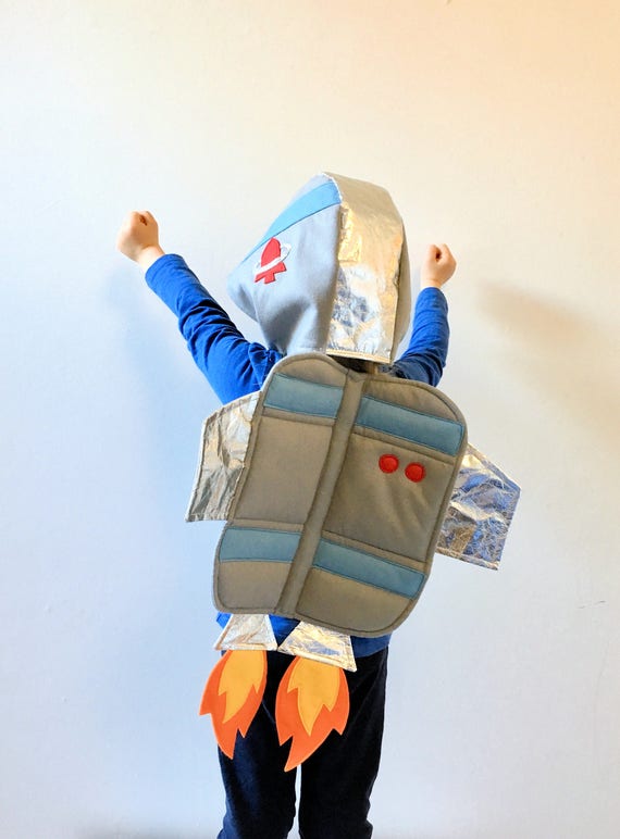 Kids Astronaut Costume Kids Spacesuit Jet Pack Rocket