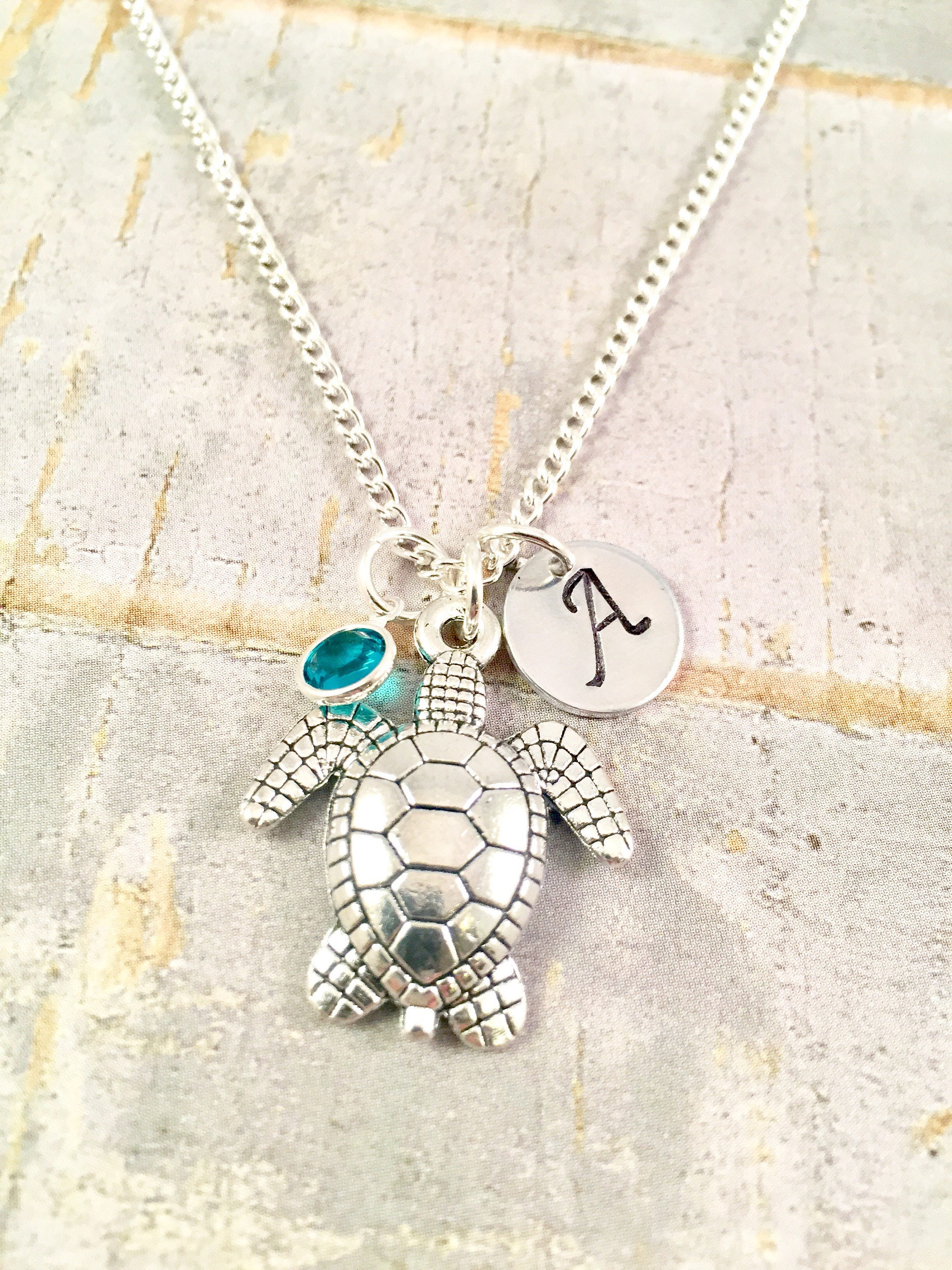 One Of A Kind Turtle Necklace main image 1