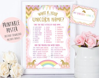 Unicorn Party, Unicorn game, Unicorn Birthday, Unicorn Party Sign, Unicorn Printable, Unicorn welcome sign,unicorn invitation,unicorn props
