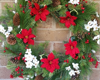 Pine cone wreath | Etsy