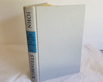 Steinbeck John, The Winter of Our Discontent, Vintage Hardcover, 1961, Viking Press