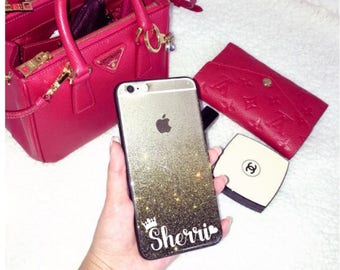 iphone 8 case black glitter iphone 8 case black glitter