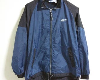 veste reebok vintage argent