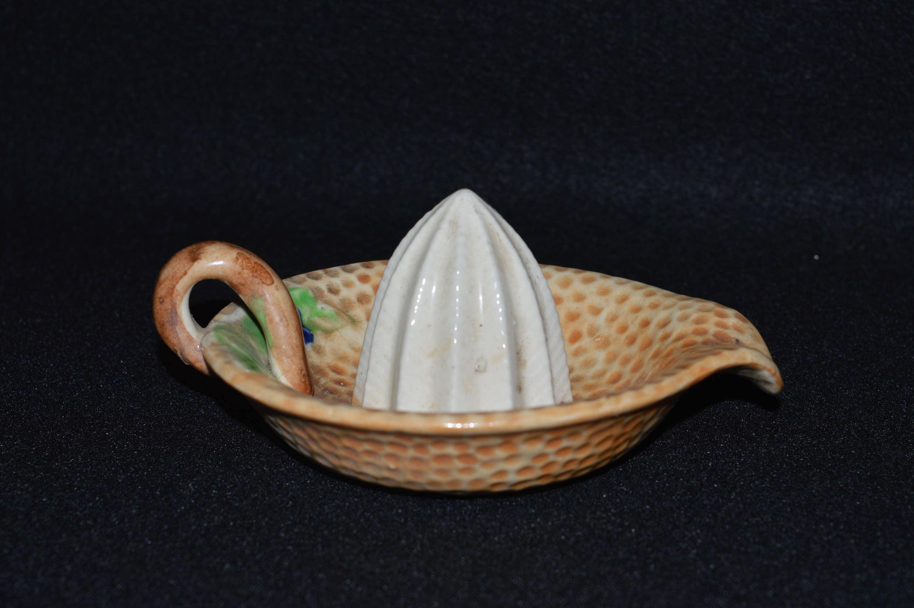 Vintage Juicer Ceramic Juicer Made in Japan Fruit Reamer