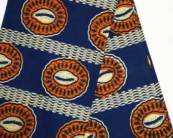 6 Yards African Fabric/African Print Fabric/african fabric by the yard/Ankara Fabric/African Wax/Ankara Dress/100% cotton Fabric/Tissu afric