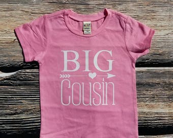 Big Cousin shirt, Cousin shirt, Big cousin to be