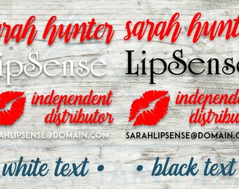 Lipsense Distributor Decal | Lipsense Window Sticker, Lipsense Sticker, Independent Distributor, Lipsense Decal, Lipsense Vinyl, Yeti Decal
