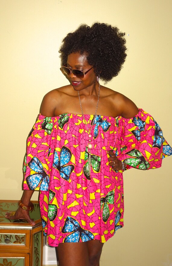 Pink African Dress African Dress for Women Ankara Dress