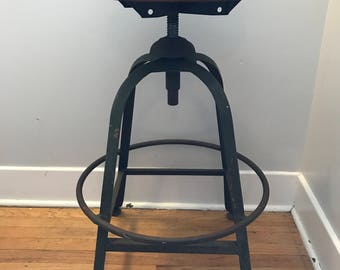 Wood Drafting Stool drafting stool | etsy Wood Drafting Stool drafting stool | etsy