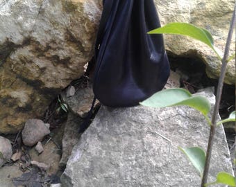 Drawstring Bag, Leather Pouch, Crystal Pouch, Marble Bag, Keepsake Holder, Jewelry Bag, Keepsake, Gift Bag, 5.5 in x 7.5 in., Medicine Bag,