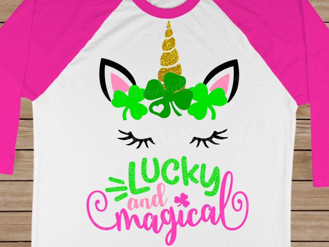 Download Unicorn svg - St patricks day svg - Lucky svg - Magical svg - Unicorn shirt svg- St patricks day ...