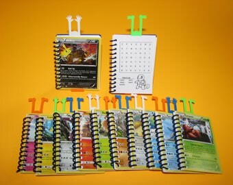 Pkg. 10+ Pokemon Notebooks with 3D Printed Bookmarks - Pokemon Party Favors - Pokemon Party Giveaways - Pokemon Birthday - Pokemon Favors