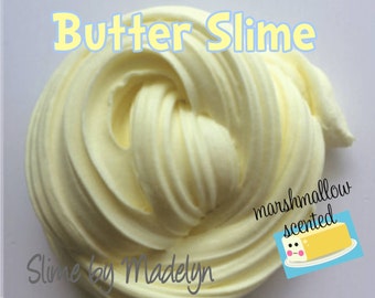 Butter Slime ~ Pastel yellow butter slime