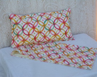 Beautiful lumbar Pillow, Throw Pillow, Center Table Runner, Decorative Pillows, Pillow set of two 12x18, Zipped Pillow, Couch Pillow.