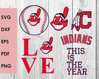 cleveland indians SVG, indians svg, DXF cutting file, Printable, T-shirt Design, Scrapbooking Clipart