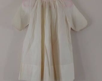 Baby Welcome Home Skirt Ivory Satin With Lace Trim