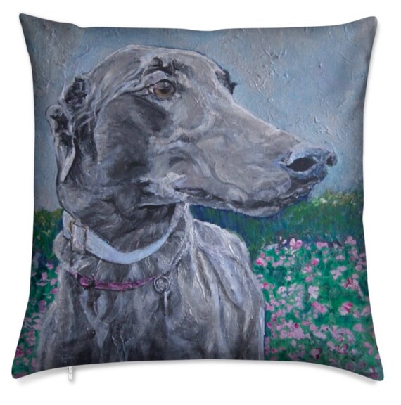 greyhound pillow