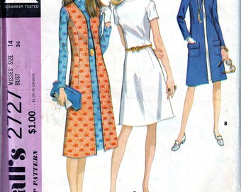 1970's McCall's Set of Vests pattern - Bust 31.5-34