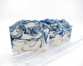 Moonlight Path Cold Process Soap- Goats Milk Soap-Artisan Soap-Cp Soap-Goat Milk Soap Handmade Soap Nana J's Handmades Gift Soap BBW dupe