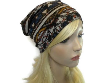 Fall Hats, Slouchy Beanie, Teenage Girl Gifts, Tribal Hat, Lightweight Beanie, Jersey Hat, Jersey Beanie, Street Style, Urban Streetwear