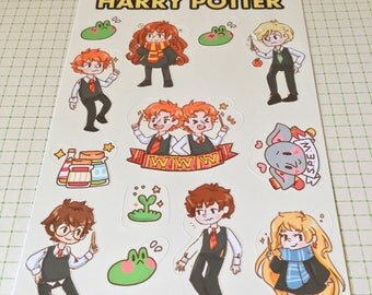 Sticker Sheet - Harry Potter