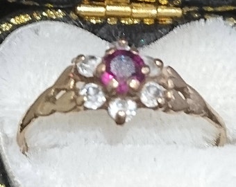 antique amethyst wedding ring