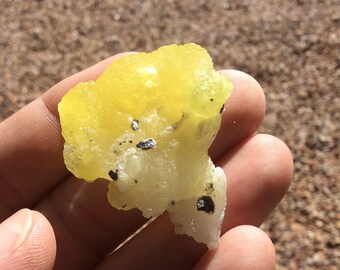 Yellow Brucite Crystal