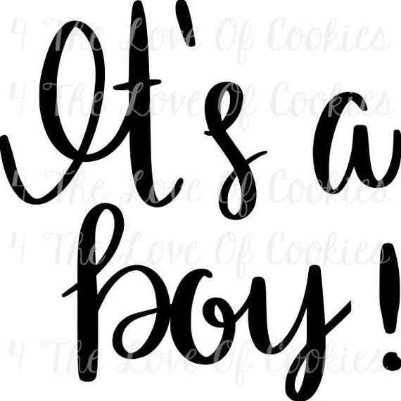 Its a boy cookie silk screen stencil mesh stencils silk