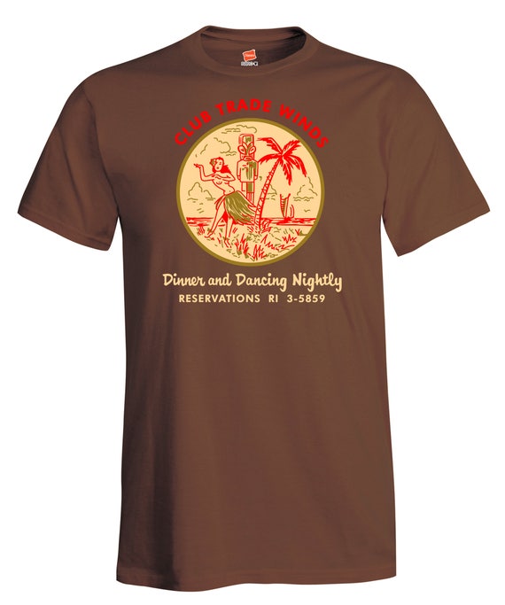 tiki bar tshirt